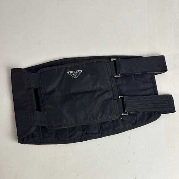 Vintage 90’s Prada Tessuto Corset Belt Bag - Picture 1 of 13